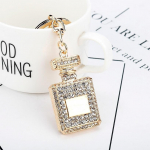 Ehted Rhinestone Crystal 3 v&auml;rvi parf&uuml;&uuml;m Pudel Kuju Ripats V&otilde;tmehoidja Kingitused Auto K&auml;ekott V&otilde;tmehoidja Kingitused h&otilde;be