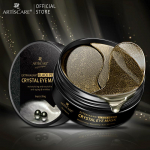 ARTISCARE Black Pearl silma&uuml;mbruse plaastrid eemaldajale Dark Circle kortsudevastane silmaalune mask 60 tk