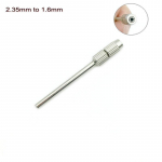 1 tk hambaravi puuri adapteri muundur 2,35 mm kuni 1,6 mm / 2,35 mm kuni 3 mm varre poleerija hambalabori jaoks 2.35mm to 1.6mm