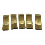 5 tk Clean Bur Hambaravi T&ouml;&ouml;riistad Harja Laborimaterjalid Messingtraat Valge nailonist Puhastus hambakarbiidist puuride viilideks Brass brush