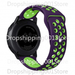Silikoonrihm 20/22mm Samsung Galaxy Watch 3 4 klassikalise rihmaga S3 46/42 mm Huawei kella GT2 Correa k&auml;ev&otilde;ruga Active 2 40 mm 44 mm rihm 22mm watch strap