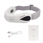 TEWIRROW elektriline V-kujuline n&auml;gu vormiv masseerija mikrovooluga n&auml;o t&otilde;stev n&auml;gu salendav n&auml;omassaaž topeltl&otilde;ua v&auml;hendaja valge