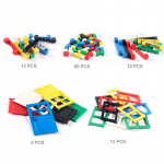102 tk ukseakna telliskivi DIY maja ehitusplokid MOC tellised M&auml;nguasjad Linnaarhitekt lastele Hariv m&auml;nguasi