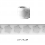 &Otilde;mblemine K&auml;sit&ouml;&ouml; Plaastrid Helkurteip T&auml;hed Vin&uuml;&uuml;lkilest Riided Kingad Kleebised Parches Ropa DIY Heat Press Termoplaaster 3X100cm 3x100cm