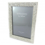 Les Tr&eacute;sors De Lily [N4718] &ndash; kristallist kroomitud pildiraam  Romantika  (13x18 cm) h&otilde;be