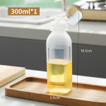 300ml/500ml K&ouml;&ouml;gi Pigistatav &Otilde;lipudel Dispenser &Otilde;lipihusti V&uuml;rts Toiduvalmistamine K&uuml;psetamine Ketsup Sinep &Auml;&auml;dikas Oliivi&otilde;li 300ml puhas