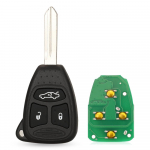 jingyuqin 433mhz KOBDT04A kaugjuhtimispuldiga autov&otilde;ti 2/3/4 nupud Dodge Chrysler Jeep Dakota Durango Charger 300 Aspen Grand Cherokee Auto t&auml;isv&otilde;tmega juhtimine 3 Buttons