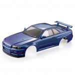 Killerbody 48646 Nissan Skyline (R34) Valmis kere raam 1/10 elektrilise ringrajas&otilde;idu v&otilde;idus&otilde;iduks blue