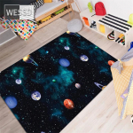 Kosmos Universum Planeet 3D P&otilde;randamatt Vaip Elutuba Suur Suurus Flanell Pehme Magamistoa Vaip 150x240cm 1pcs