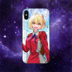 Chisato Nishikigi Lycoris Recoil Anime telefoni&uuml;mbris iPhone 11 12 Mini 13 14 Pro Xs Max X 8 7 6s Plus 5 Se Xr Shell jaoks iPhoneXS
