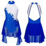 Lastele, t&uuml;drukutele, varrukateta l&uuml;&uuml;riline tantsukleit, litrid, ballettv&otilde;imlemine, trikoo kleit, &otilde;&otilde;nsa seljaga iluuisukleit 7-8 Years