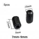 S&uuml;damikm&uuml;rafilter EMI Ferrite Soft Magnet toroidaalne 13mm 9mm
