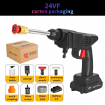 Juhtmeta k&otilde;rgsurvepesumasin autopesuri pesur, pihusti laetav veep&uuml;stoli masin 【A1】24V with 1 battery