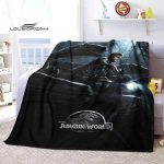 Jurassic Parki vooditekid Kodu Reisimine T&auml;iskasvanutele m&otilde;eldud flanelltekk diivanvoodi jaoks Elutoa diivan Lapsed Hoia soojas King-size 150x200cm