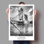 Rooma Madrid Londoni reisiplakat Katmandu Nepal Praha l&otilde;uendimaal Must valge sein Kunstpilt Elutoa kodukaunistus Ilma raamita 21*30cm
