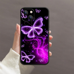 Butterfly telefoni&uuml;mbris iPhone'ile Samsung Galaxy Redmi Xiaomi Oppo OnePlus Note SA 7 8 9 10 11 12 13 14 20 21 22 23 53 54 Pro Max Plus Ultra TPU Soft iPhone 6 or 6S