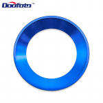 Autosalongi rooli embleem 3D kleebis Stiilne alumiiniumsulamist kleebis&uuml;mbris Volkswagen Golf 6 7 Polo CC Tiguan jaoks sinine