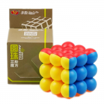 YJ Ball Magic Cubes Professionaalsed 3x3x3 6cm pallimaagilised kuubikud Twist Puslem&auml;nguasjad lastele Kingitus &otilde;petav m&auml;nguasi