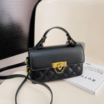 Luksuslik teemantmustriga Crossbody kott: Trendikas ja mitmek&uuml;lgne naistekott ins-moe jaoks pruun