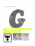 Jackall Soft Lure Good Meal Craw 1,5 tolli Goodmeal Crystal (0848)