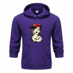 S&uuml;gis- ja talv uus isikup&auml;rastatud tr&uuml;kitud naiste avatar Riietus Meeste ja naiste kapuutsioni armastajad Pullover Jogging Spordikapuuts S parkkoor