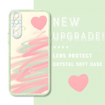 P&otilde;rutuskindel Cartoon Stitch Crystal Case t&auml;iskaanega kaamerakaitse, l&auml;bipaistev pehme telefonikorpus Huawei Honor iPhone'ile Honor 20