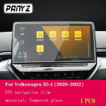 For Volkswagen ID.4 X -2022 Car GPS navigation film LCD screen Tempered glass protective film Anti-scratch Accessories 1 PCS gray