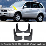 Poritiivad Toyota RAV4 RAV 4 XA20 2001 2002 2003 2004 2005 Poritiibade Kaitsmed Eesmised Tagumised Rattad 4 tk Auto wheel eyebrow