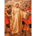 Religioon Teemantmaal Jeesus ise Teemanttikandid Ristpistes Kristlus Mosaiigist kivikivid K&auml;sitsi valmistatud kingitus Kodukaunistus Full Round 20x30CM