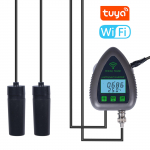 Tuya WiFi 5in1 veekvaliteedi v&otilde;rgumonitor PH lahustunud tahkete ainete SG soolsuse temperatuuri test EU Plug mitmev&auml;rviline