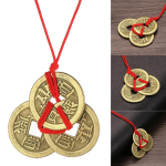 Jespr Emperor Amulett m&uuml;ndid rikkuse ja &otilde;nneliku kollektsiooni messingist raham&uuml;nt