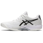 ASICS Solution Speed FF 2 White Black Women Sneakers 1042A136-100 35.5 white
