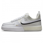 Nike Air Force 1 React 40. aastap&auml;eva Meeste Tossud Valge Seil Must DQ7669-100 40