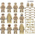 M8019 terrorismivastase v&otilde;itluse &uuml;ksuse politsei tegevusfiguur kamuflaaž s&otilde;jav&auml;e ehitusplokk m&auml;nguasi