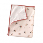 V&auml;ikelaste m&auml;hkmepadi, veekindel, eriti imav, nahas&otilde;bralik v&otilde;revoodi madratsikaitse padi vasts&uuml;ndinu uriinimatt beebitarbed roosa