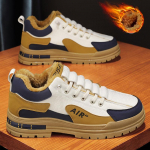 Meeste talvised kunstkarusnahast voodriga k&otilde;rged tossud &otilde;ues, soojad libisevad lumesaapad, paeltega l&uuml;hikesed saapad, vabaaja kunstnahast fliisvoodriga poolsaapad meestele 39