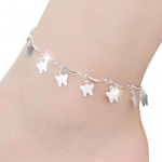 Naiste &scaron;ikk Butterfly Stars Bell Charm jalav&otilde;ru k&auml;ev&otilde;ru jalakett 3 Bell