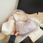 Uus populaarne PU-kott naistele s&uuml;gisel ja talvel Ni&scaron;&scaron; Peen hea v&auml;limusega Crossbody kott Moodne ostuk&auml;ekott one size roosa