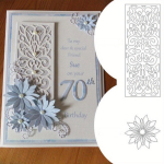 &Otilde;nnitluskaardi &uuml;mbris Metallist l&otilde;ikevormid DIY scrapbooking reljeef paberist kaardialbum steel