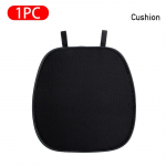 SEAMETAL autoistme padi Mugav pehme j&auml;&auml;siidist suvine jahutus juhiistme padi Autotarvikud 1PC  front seat bottom must