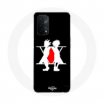 Oppo A74 5G Hunter x Hunter Manga logo musta taustaga &uuml;mbris