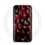 Iphone XS &uuml;mbrise plakat La Casa De Papel