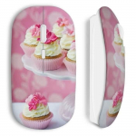 Roosa disain Wireless Mouse Cupcake