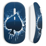 Lady of Woodpecker Wireless Mouse