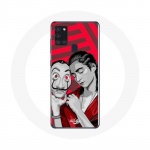 Samsung Galaxy A21S &uuml;mbris La casa de papel Nairobi Fan art