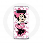 &Uuml;mbris Samsung Galaxy S10 Plus Minnie Mouse jaoks armas multikas, roosa