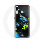 &Uuml;mbris Samsung Galaxy A20 Valentino Rossi Moto GP jaoks