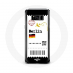 Coque pour Samsung Galaxy S8 Billet d'avion Berlin