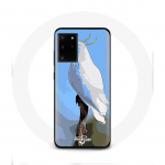 &Uuml;mbris Samsung Galaxy S11 Plus Cockatoo Papagoi valgetele lindudele