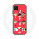 Coque pour Samsung Galaxy A22 5G BTS TinyTAN Animation BT21 Affiche